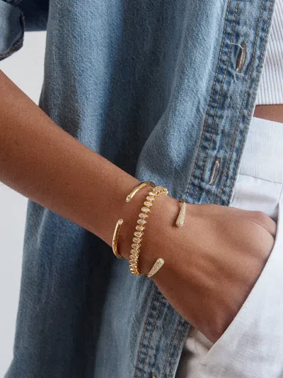 Baublebar Theodora Bangle Bracelet In Gold