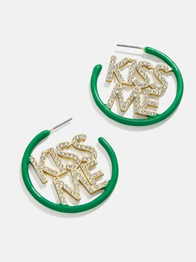 Baublebar Kiss Me I'm Irish Earrings In Gold