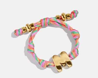 Baublebar Knotty Initial Custom Bracelet In Multi