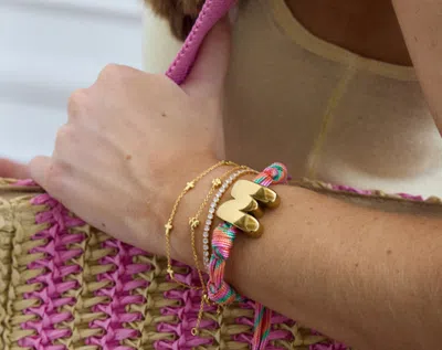 Baublebar Knotty Initial Custom Bracelet In Multi