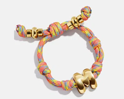 Baublebar Knotty Initial Custom Bracelet In Multi