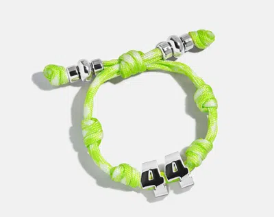 Baublebar Knotty Varsity Number Custom Bracelet In Green