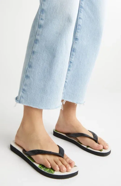 Havaianas Farm Banana Tree Water Resistant Flip Flop In Multi