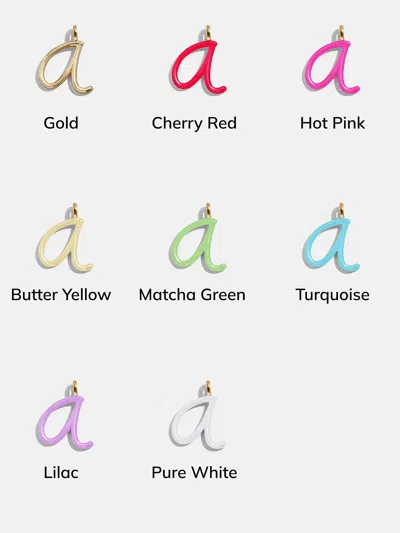Baublebar Letter Pop Custom Initial Necklace In Gold