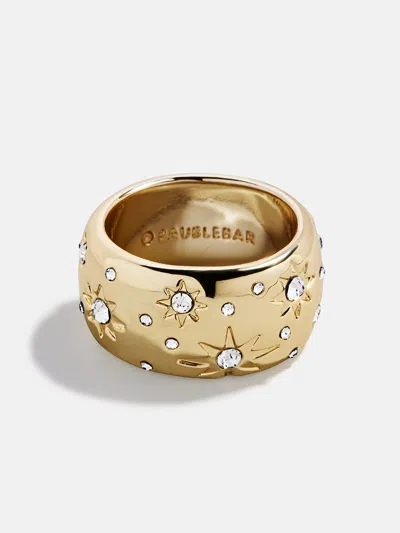 Baublebar Lyra Pave Celestial Bubble Ring In Gold