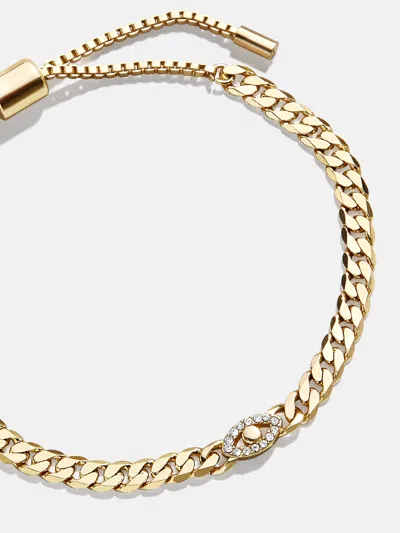 Baublebar Meaningful Motif Curb Chain Bracelet In Gold