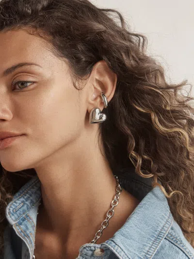 Baublebar Melina Bubble Heart Earrings In Gray