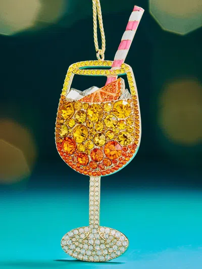Baublebar Merry Spritz-mas Cocktail Ornament In Gold