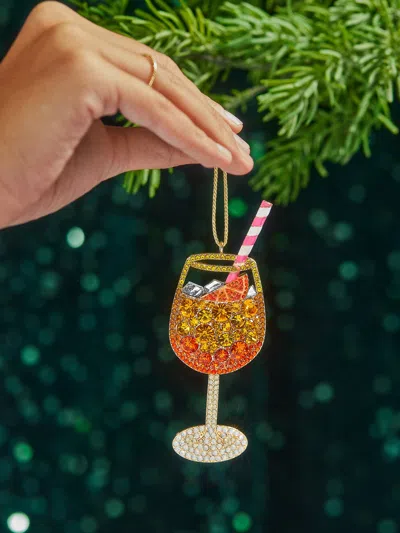 Baublebar Merry Spritz-mas Cocktail Ornament In Gold