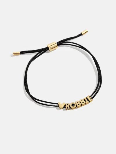 Baublebar Mickey Mouse Disney Custom Cord Bracelet In Black