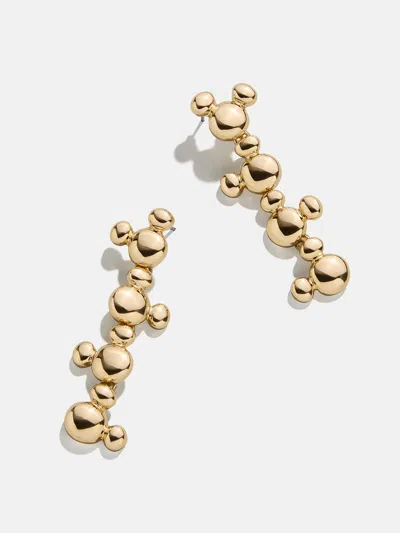 Baublebar Mickey Mouse Disney Drop Statement Earrings In Gold