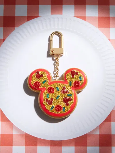 Baublebar Mickey Mouse Disney Pizza Bag Charm In Red