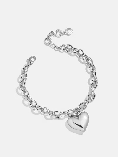 Baublebar Millie Bubble Heart Bracelet In Metallic