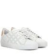 BURBERRY Westford leather sneakers