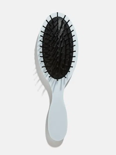 Baublebar Mini Block Font Custom Hair Brush In Blue