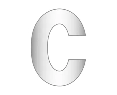 Baublebar Mini C In Silver