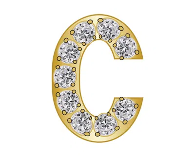 Baublebar Mini C In Gold