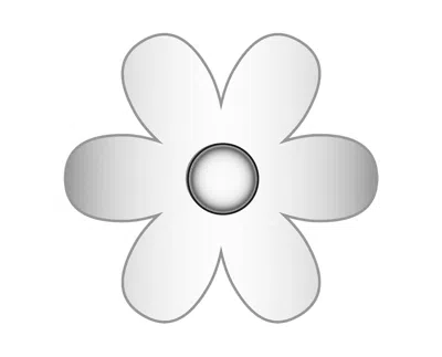 Baublebar Mini Daisy Icon In Silver