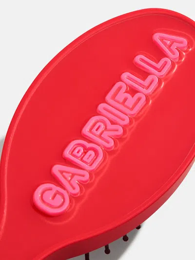 Baublebar Mini Fine Line Custom Hair Brush In Red