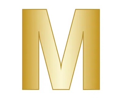 Baublebar Mini M In Gold