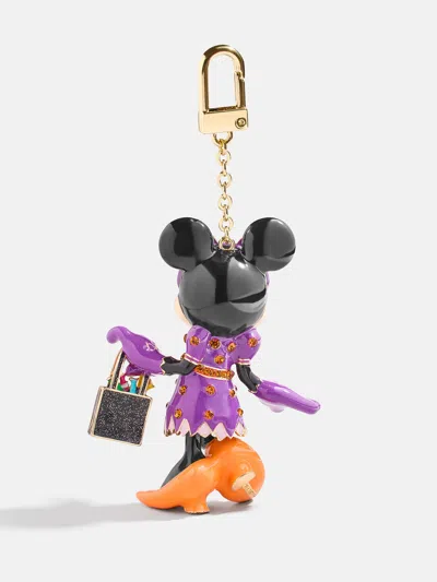 Baublebar Minnie Mouse Disney Cat Glow-in-the-dark Bag Charm In Purple