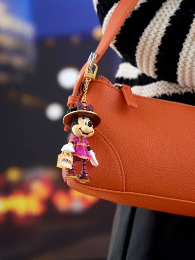 Baublebar Minnie Mouse Disney Trick Or Treat Bag Charm In Gold