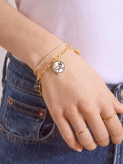 Baublebar Mlb Charm Bracelet In Gold