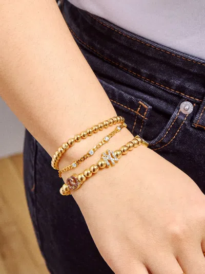 Baublebar Mlb Pisa Charm Bracelet In Gold
