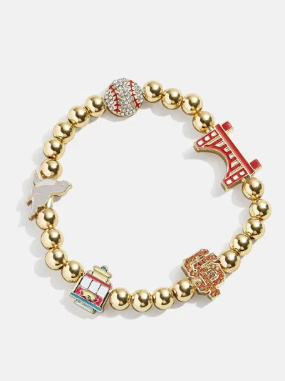 Baublebar Mlb Pisa Charm Bracelet In Gold