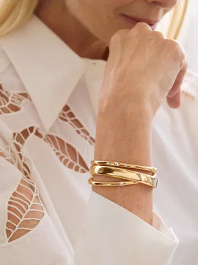 Baublebar Nadia Classic Hinge Bangle In Gold