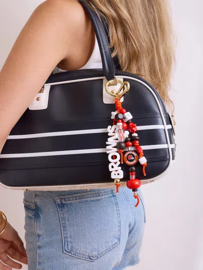Baublebar Nfl Beaded Bag Charm In Red