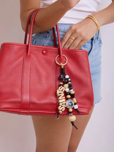 Baublebar Nfl Beaded Bag Charm In Gold