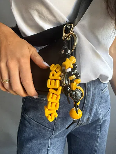 Baublebar Nfl Beaded Bag Charm In Gold