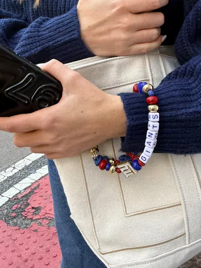 Baublebar Nfl Beaded Phone Charm In Metallic