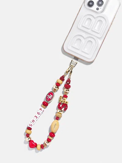 Baublebar Nfl Beaded Phone Charm In Red