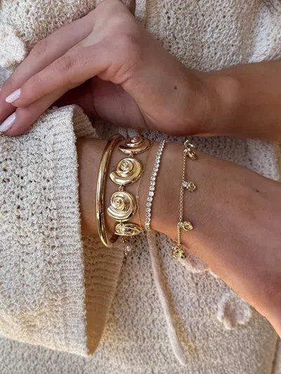 Baublebar Nixie Seashell Bracelet In Gold