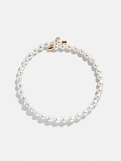 Baublebar Ondine Pearl Collar Necklace In White