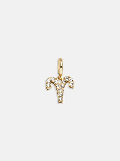 Baublebar Pavé Zodiac Symbol Cluster Charm In Gold