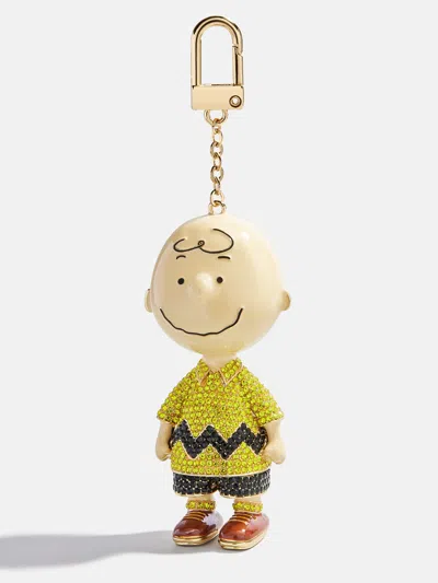 Baublebar Peanuts Charlie Brown 3d Bag Charm In Neutral