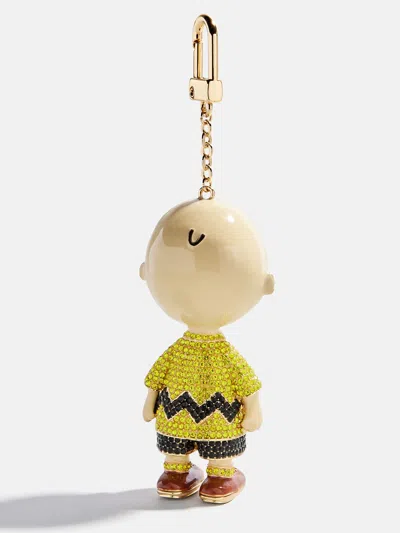 Baublebar Peanuts Charlie Brown 3d Bag Charm In Neutral