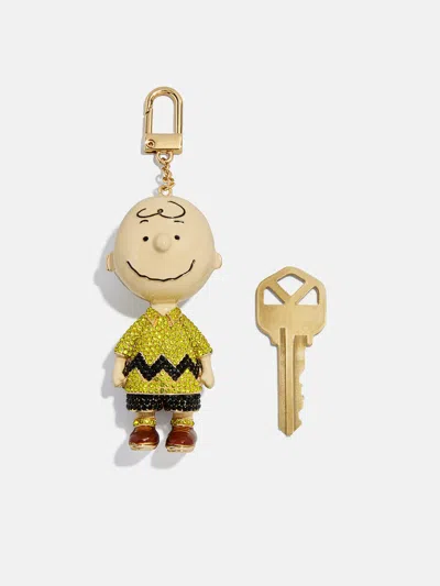 Baublebar Peanuts Charlie Brown 3d Bag Charm In Neutral