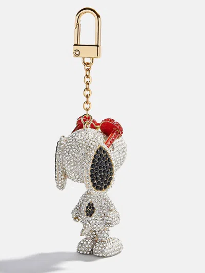 Baublebar Peanuts Snoopy 3d Bag Charm In Gray