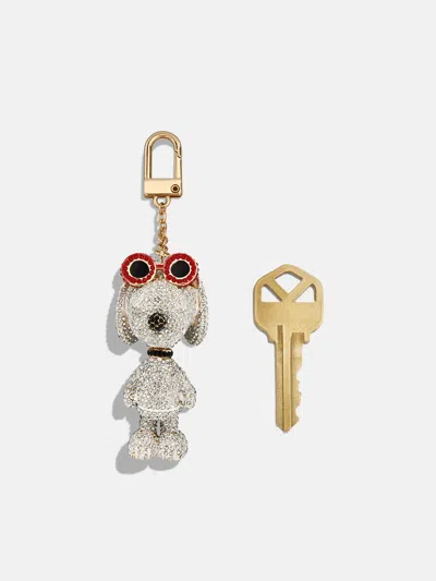 Baublebar Peanuts Snoopy 3d Bag Charm In Gray