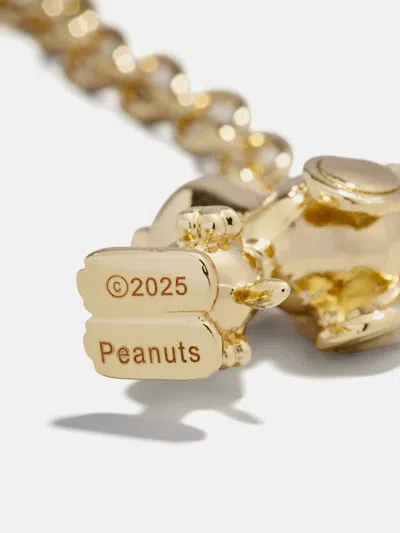 Baublebar Peanuts Snoopy Pendant Necklace In Gold