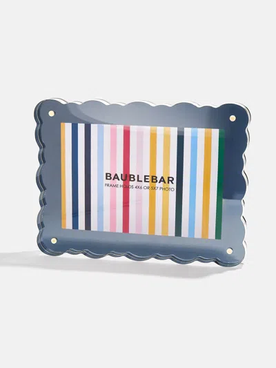 Baublebar Picture Perfect Horizontal Acrylic Frame In Gray