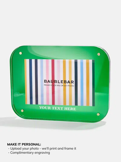 Baublebar Picture Perfect Horizontal Acrylic Frame In Multi