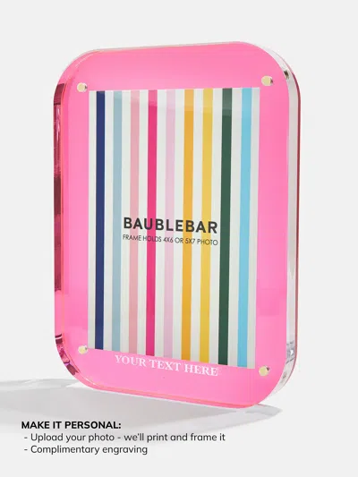 Baublebar Picture Perfect Vertical Acrylic Frame In Multi