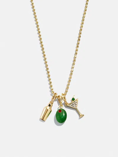 Baublebar Pimento Memento Charm Necklace In Gold