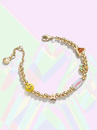 Baublebar Pisa Custom Charm Bracelet In Gold