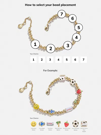 Baublebar Pisa Custom Charm Bracelet In Gold